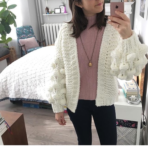 Chicwish cuteness in sleeves chunky cardigan - Picture 6 of 7